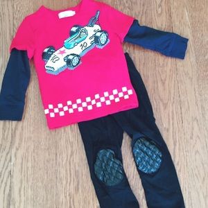 Boys Cars Outfit